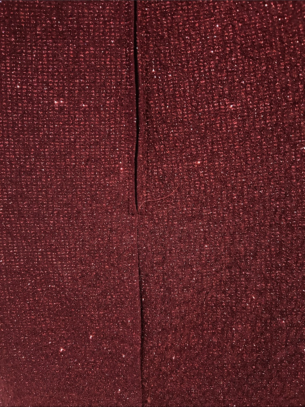 Sparkle Burgundy Wrap Mini Dress - Homecoming - Picture 10 of 10